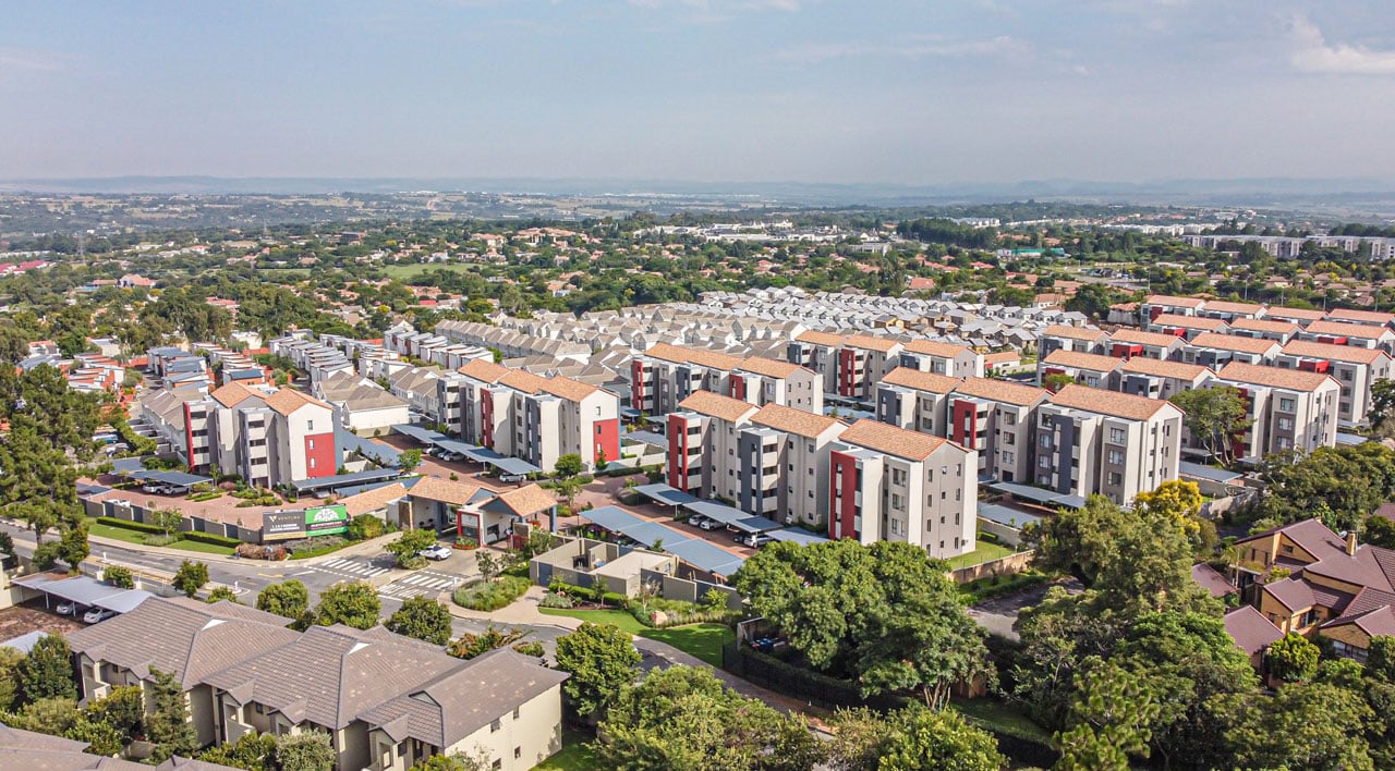 Thorn Group painting project — residential estate in South Africa